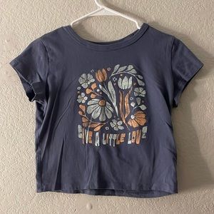Hollister Give A Little Love Relaxed Baby Tee